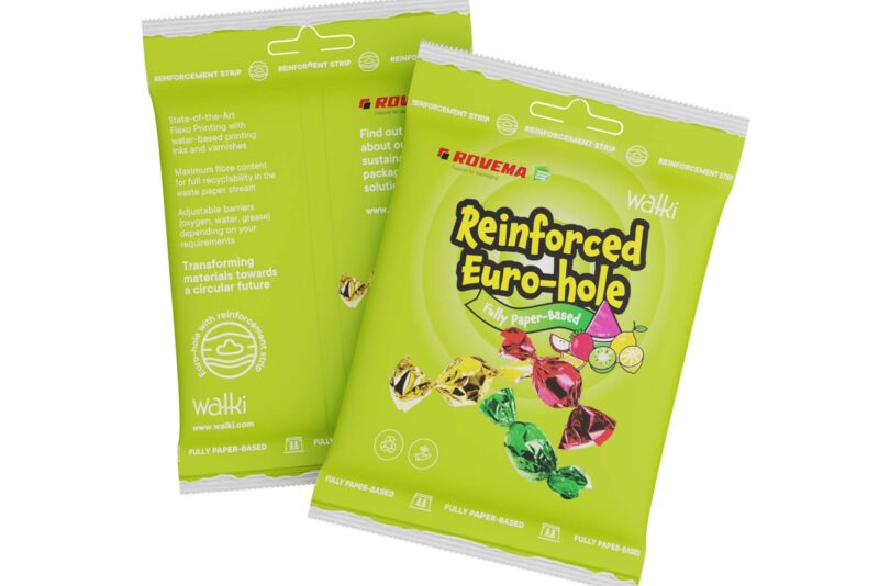 Reinfored Euro-hole candy pouch