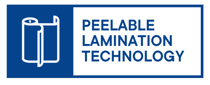 Walki Peelable lamination technology