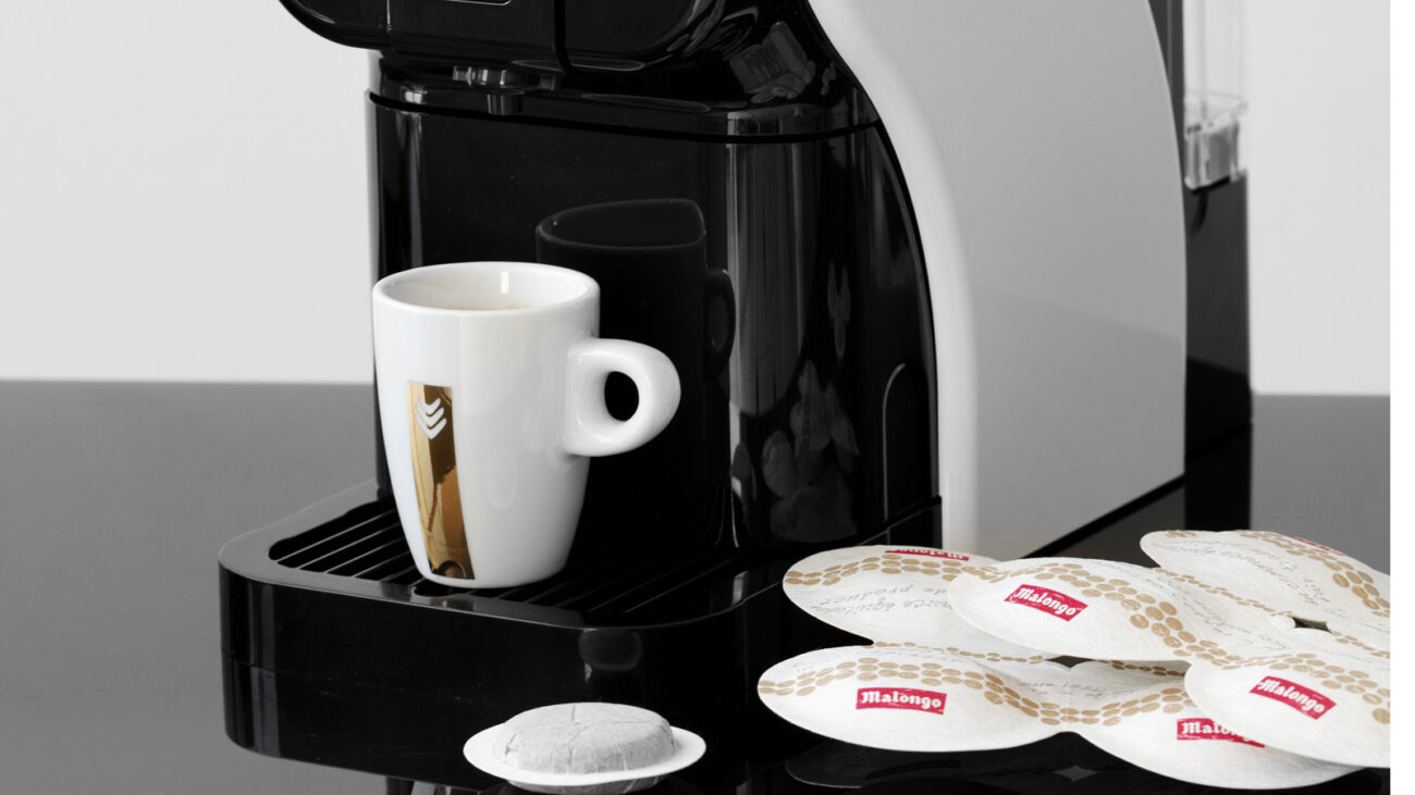 Malongo Coffee machine with coffee pods