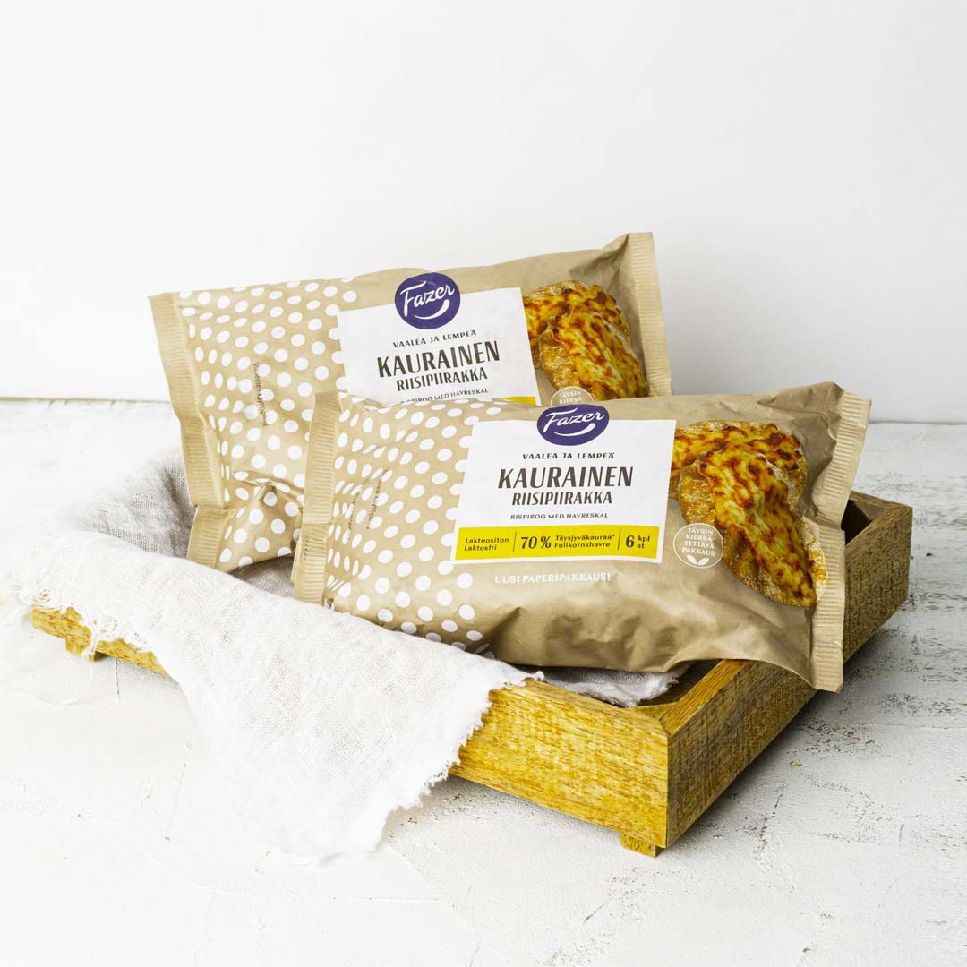 Fazer oat rice pie pouch