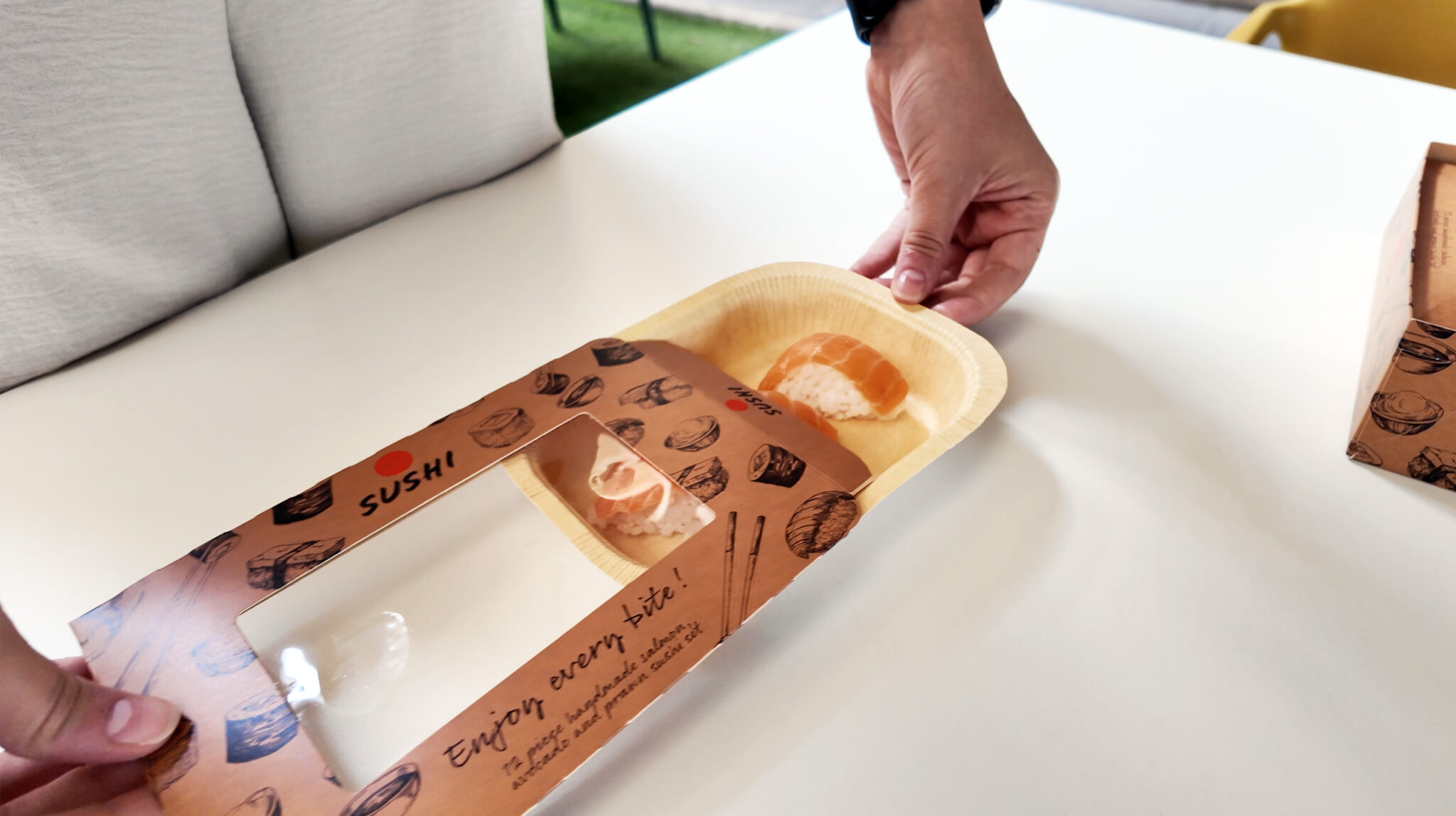 Walki Pack Tray for take away sushi