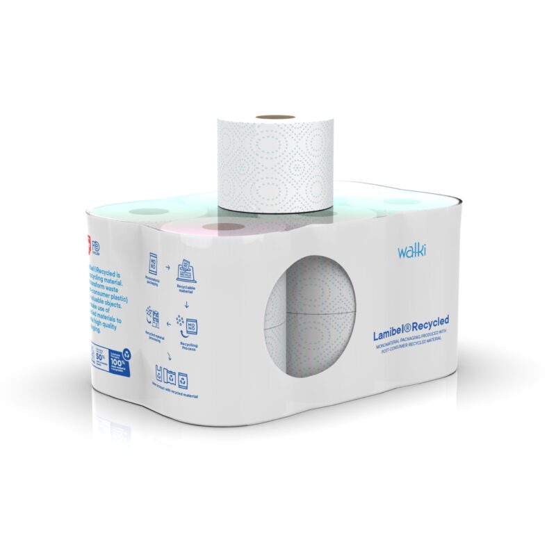 Recycled toilet roll packaging