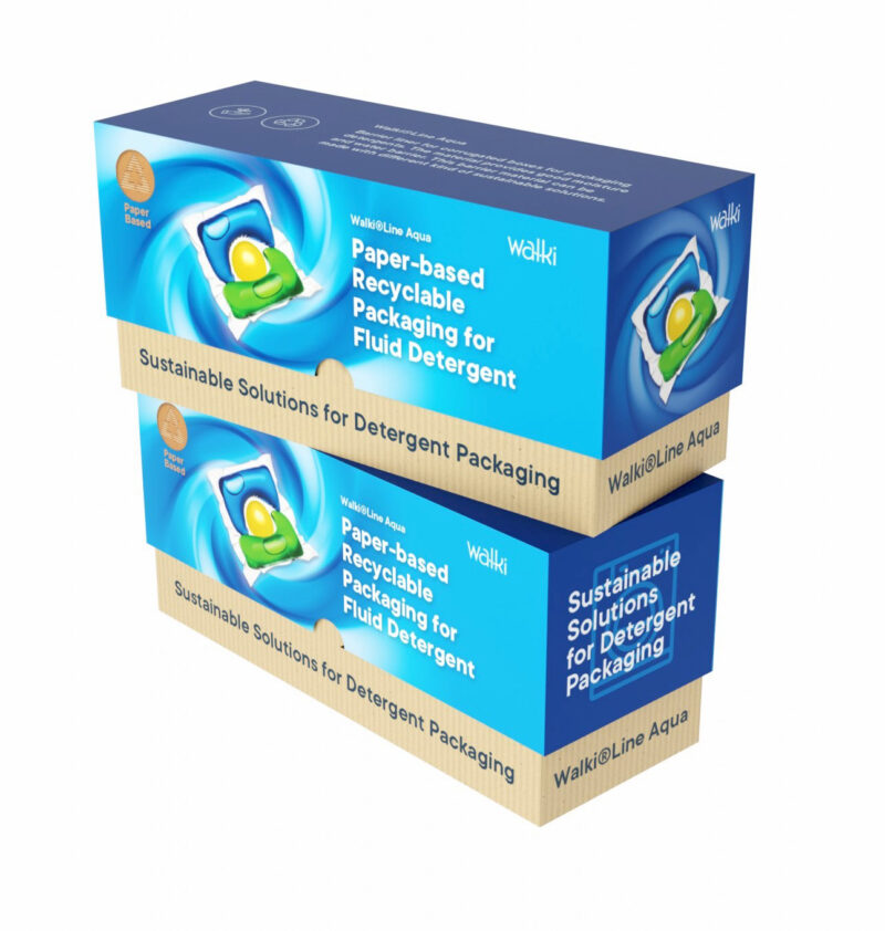 Detergent packaging for wahing pods