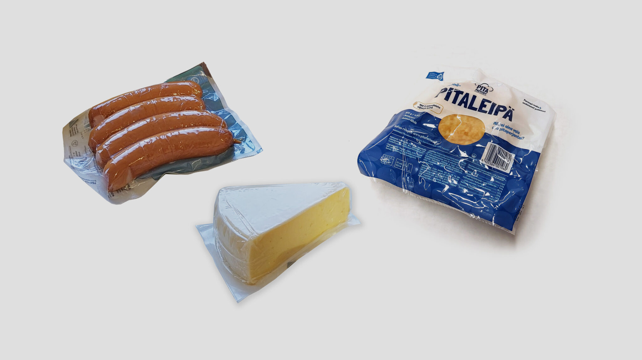 walki thermoforming web solutions for cheese, sausages, breads, etc.