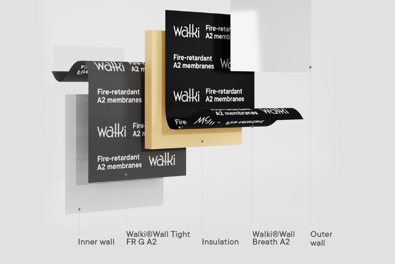 Walki A2 membranes for construction