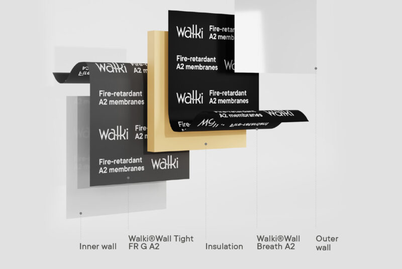 Walki A2 membranes for construction