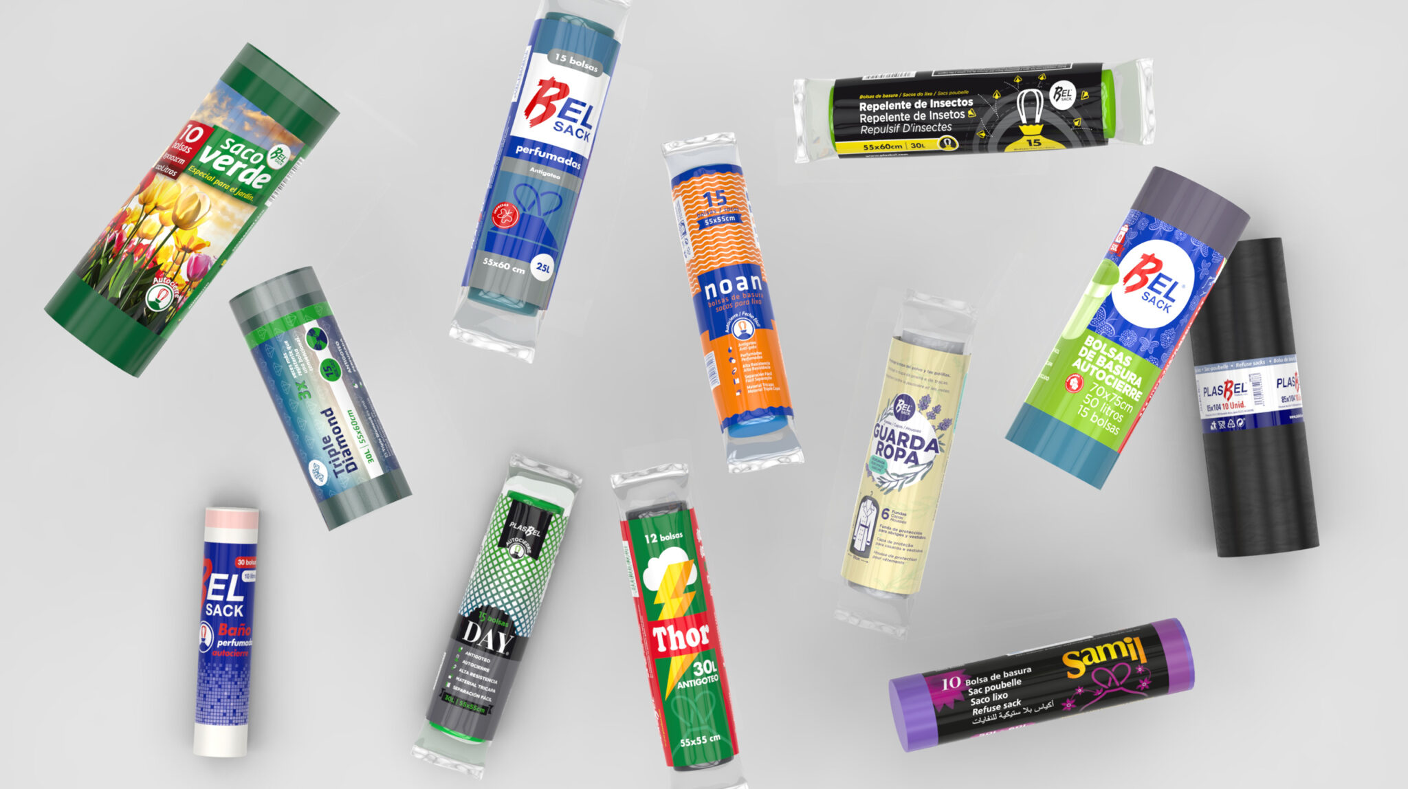 Walki Mono-PE waste bags solution