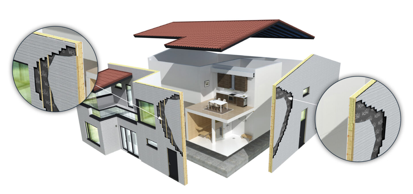 Walki®Wall Façade — durable protection for open cladding