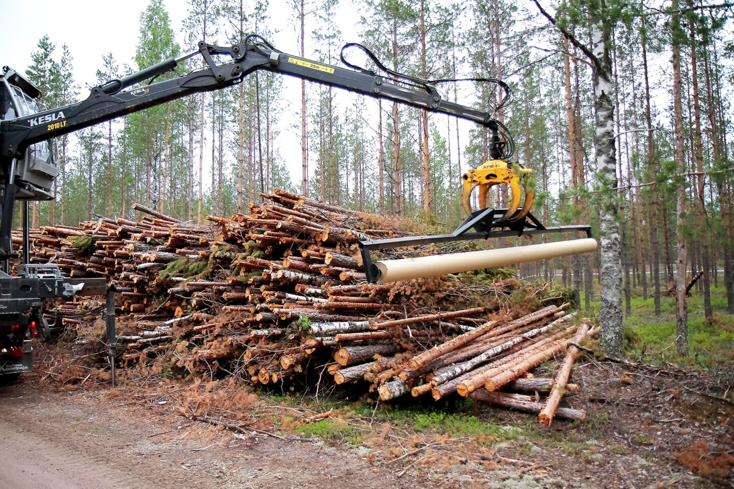 Walki Biomass Cover - Designed for Efficient Forestry Operations
