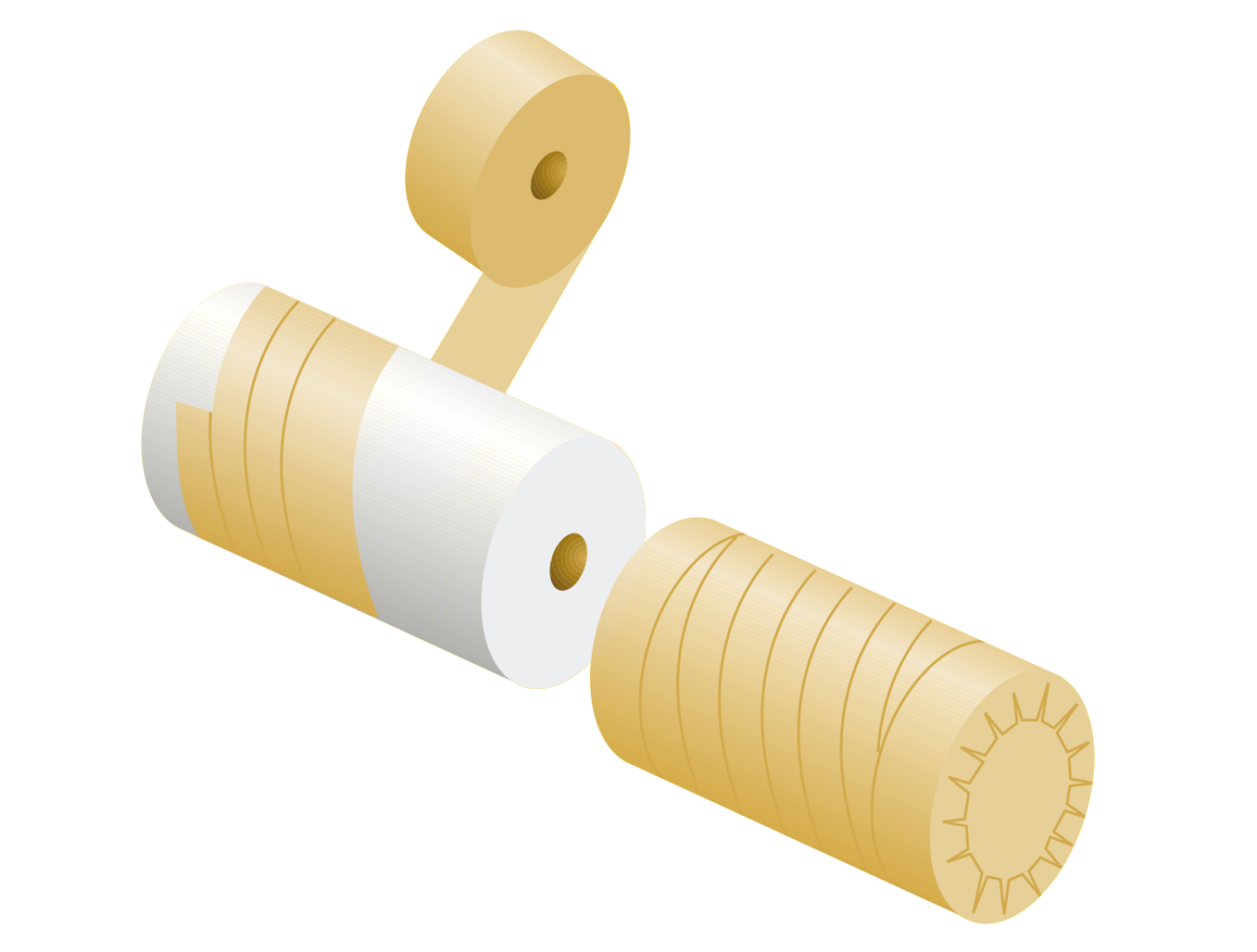 walki reel for spiral wrapping