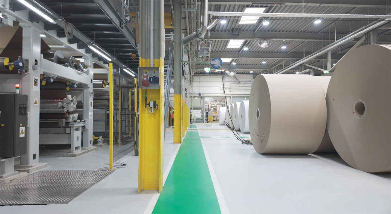 Walki production plant of barrier liners