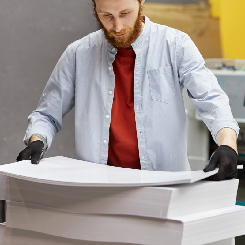 Walki ream packaging for paper manufacturer